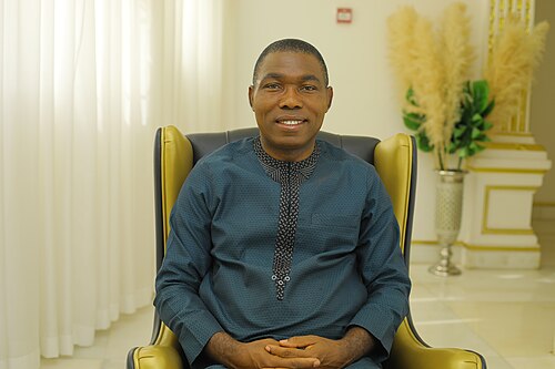 Adewole Adebayo, portrait from 2022