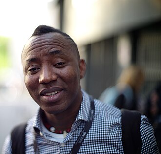 Omoyele Sowore, photograph from 2016